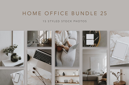 Home Office Bundle 25, a Business Photo by Floral Deco