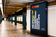 New York Metro Ad Screen Mock-Up 2, an Advertising Mockup by Graphic Shelter (Thumbnail 2 of 8)