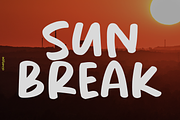 Sunbreak, a Font by Olivetype (Thumbnail 1 of 5)
