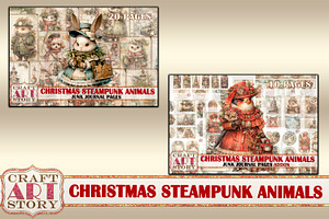 Christmas Steampunk Animals ADDON