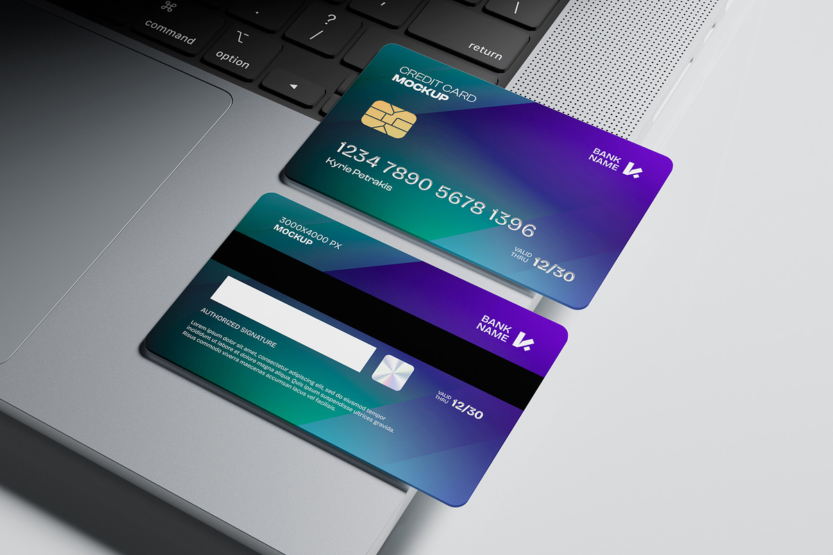 Credit Card Mockup, a Product Mockup by Budogol Studio (Photo 4 of 4)