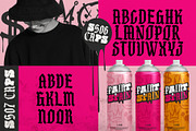 Vandal Street Graffiti Font, a Symbol Font by alit design (Thumbnail 18 of 23)