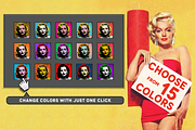 POP ART Creator - Photoshop Plugin, an Action Add-On by CANofART by TheAlikA (Thumbnail 6 of 9)