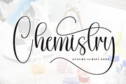 Chemistry | Script Font, a Handwritten Font by Scratchones (Thumbnail 1 of 9)