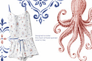 COASTAL REVERIE - Pattern Collection, a Pattern Graphic by SurfaceStories (Thumbnail 3 of 7)