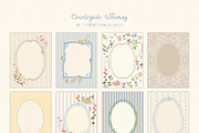 Cottagecore PNG Frames, Illustration, a Decorative Illustration by whiteheartdesign (Thumbnail 10 of 57)