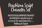 Peachlona Script – Naturally Script, a Handwritten Font by Four Lines Std. (Thumbnail 9 of 10)