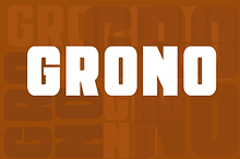 Grono font family