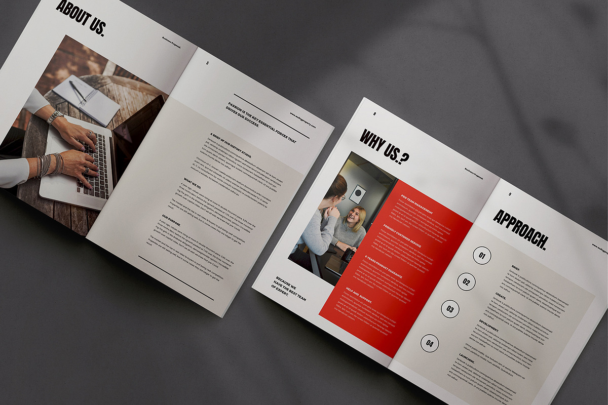 Proposal, a Brochure Template by Occy Design (Photo 2 of 7)