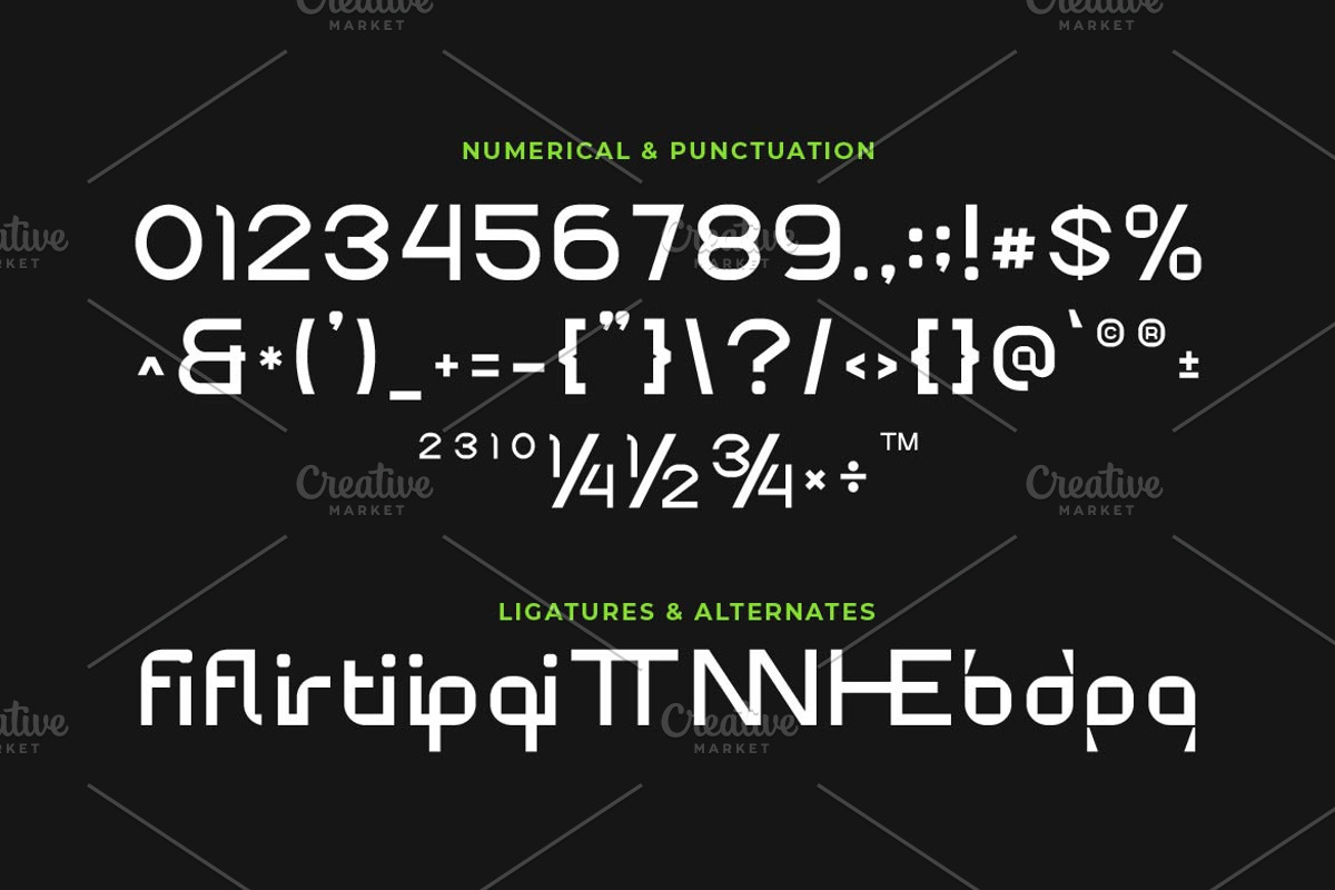 Digittal Logo Sans Font, a Sans Serif Font by Artiveko (Photo 7 of 10)