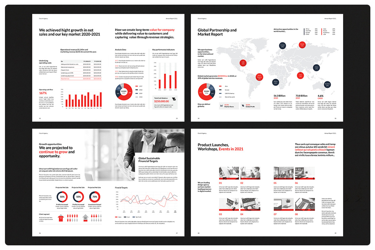 Annual Report, a Brochure Template by StudioGraficso (Photo 10 of 12)