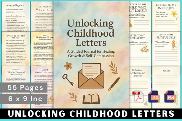 Unlocking Childhood Letters preview 8