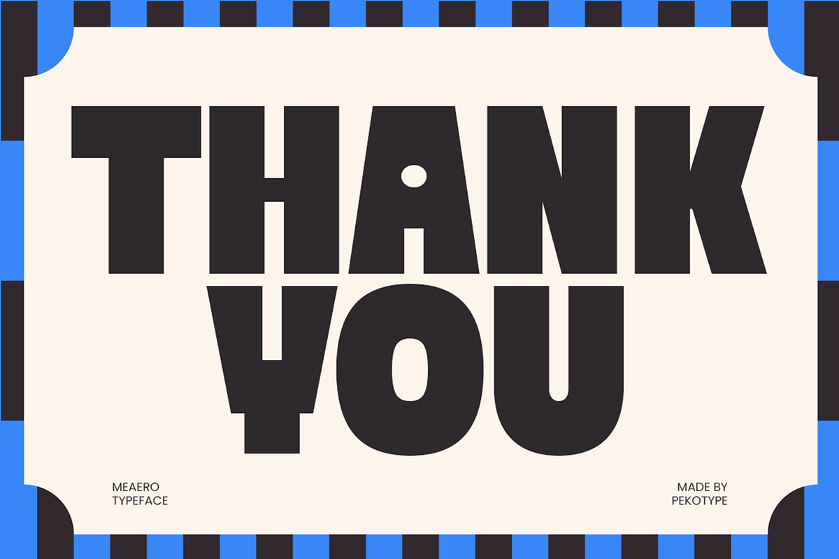 Maero - Bold Sans Serif Logo Font, a Sans Serif Font by Pekotype (Photo 15 of 15)