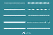 Ropes Brush Pack for Affinity Apps, a Brush Add-On by Affinity Templates (Thumbnail 2 of 7)