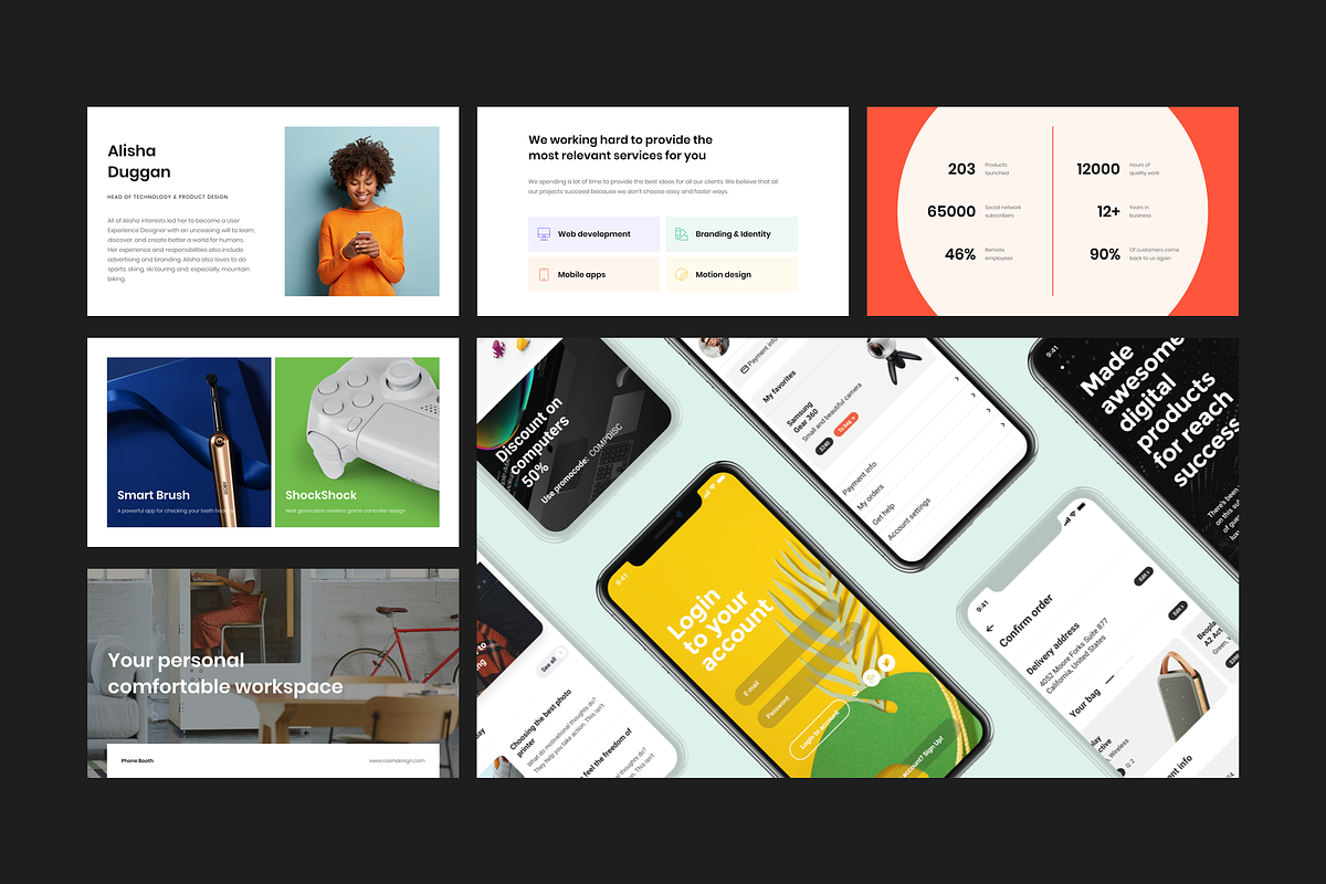 Caribu - Modern Keynote Template, a Presentation Template by Vladislav Muslakov (Photo 15 of 31)