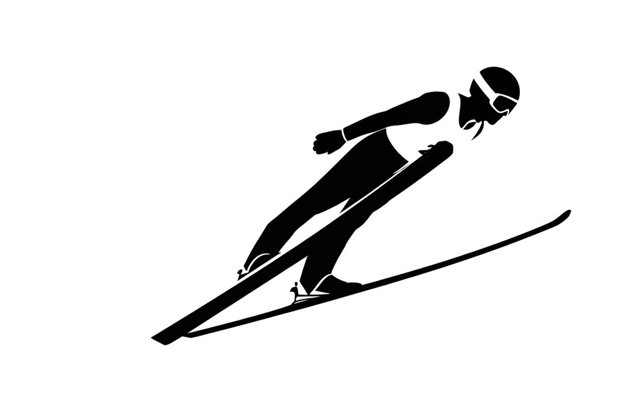 collection of Winter Ski Silhouette, an Illustration by Amazin_art (Photo 27 of 33)