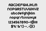 Moonet - Futuristic Modern Font, a Sans Serif Font by Pandeka Studio (Thumbnail 11 of 12)