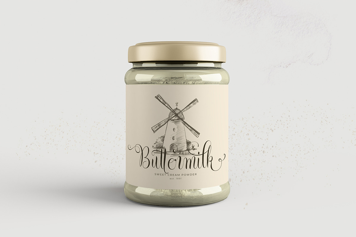 Tritonal, a Script Font by Papermode Co. (Photo 9 of 15)