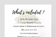 Word Resume & Cover Letter Template, a Resume Template by DemeDesign (Thumbnail 6 of 6)