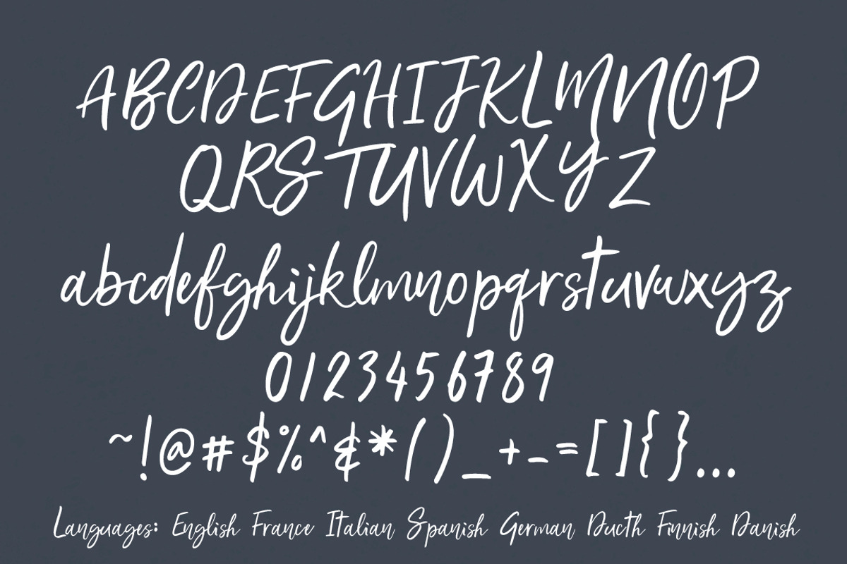 Unbossy | Handdwritten Script Font preview 6