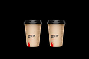 Coffee Cups Holder, Carrier mockup, a Cups & Container Mockup by easymock (Thumbnail 9 of 13)