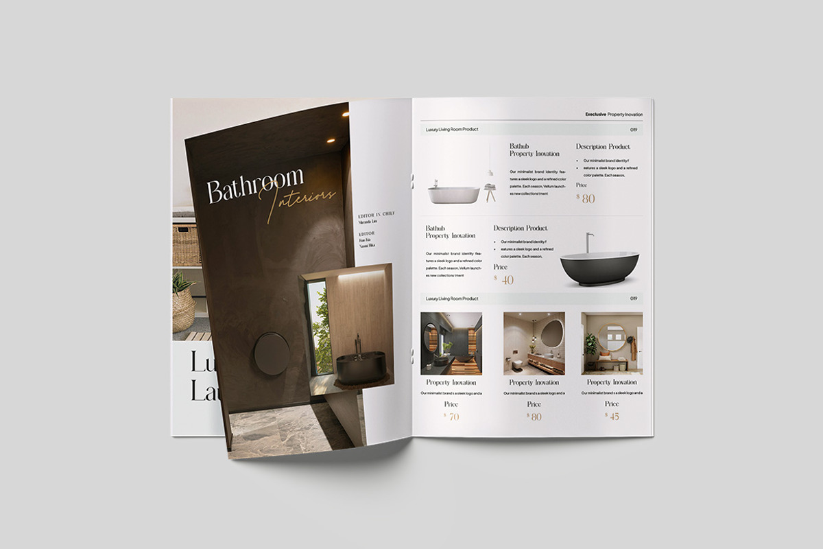 Project Catalog Product Template, a Brochure Template by TMint Play (Photo 5 of 8)