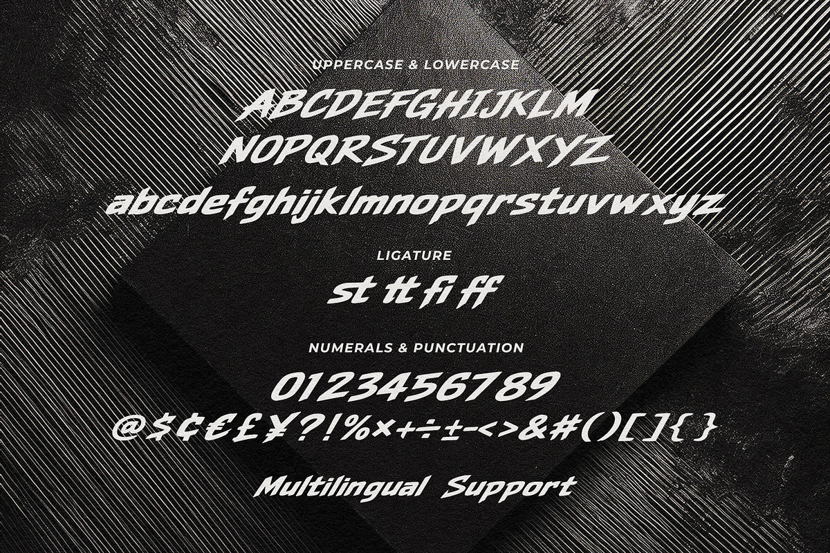 Beosze Tramx Dynamic Display Font, a Sans Serif Font by Maulana Creative (Photo 7 of 7)