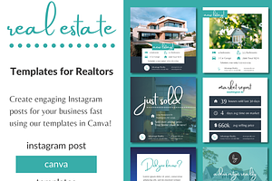 20 Real Estate Instagram Templates