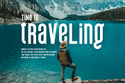 Ranguna - Travel & Adventure Font, a Sans Serif Font by QR Design Studio (Thumbnail 3 of 9)