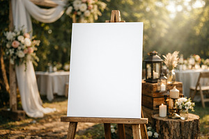 Wedding Sign Mockup, a Product Mockup by Aarley Kaiven