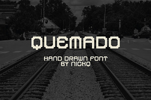 Quemado Hand Drawn Font