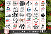 Christmas Quotes Bundle SVG PNG EPS, an Illustration by TheBlackCatPrints (Thumbnail 5 of 5)