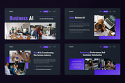 Business AI Presentation Keynote, a Presentation Template by SquidPixey (Thumbnail 2 of 7)