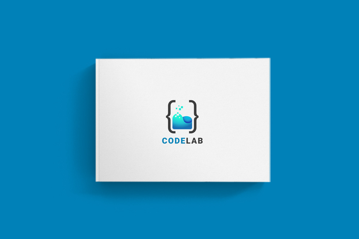 Codelab Logo Template, a Branding & Logo Template by dien96 (Photo 2 of 2)