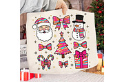 Colorful Brushstroke Christmas Holid, an Illustration by Libby Wishes (Thumbnail 7 of 8)