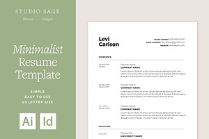 Minimalist Resume Template