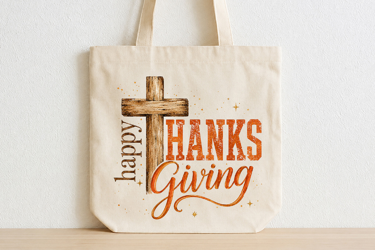 Happy Thanksgiving PNG, an Object Illustration by CraftArtStudio (Photo 2 of 4)