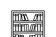 39 Book Lover Outline Icons, an Outline Icon by adenpinkstore (Thumbnail 4 of 7)