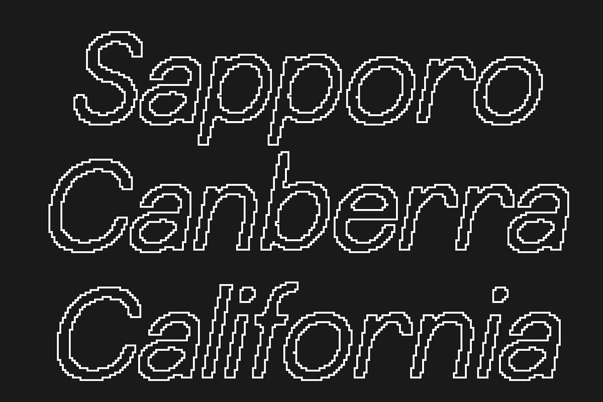 CS Rodney Pixel, a Sans Serif Font by Craft Supply Co. (Photo 7 of 8)