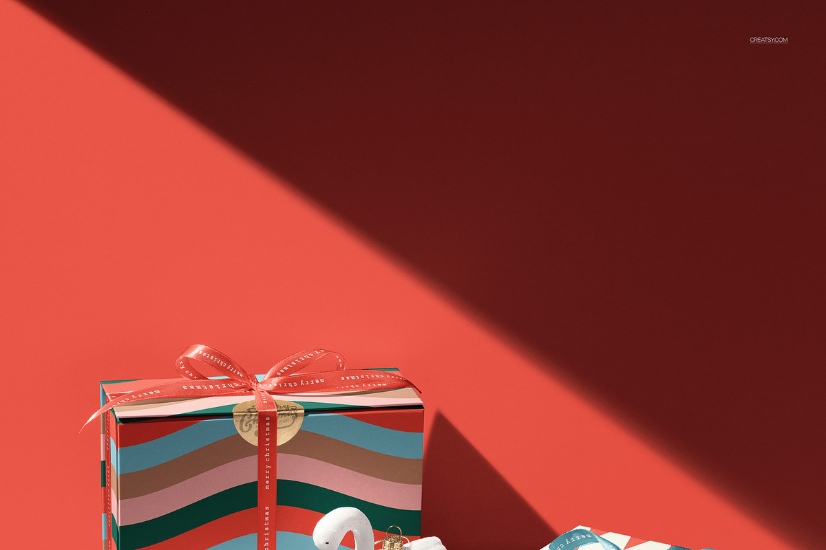 Christmas Decor & Wrapping Mockup, a Packaging Mockup by creatsy5 (Photo 21 of 35)