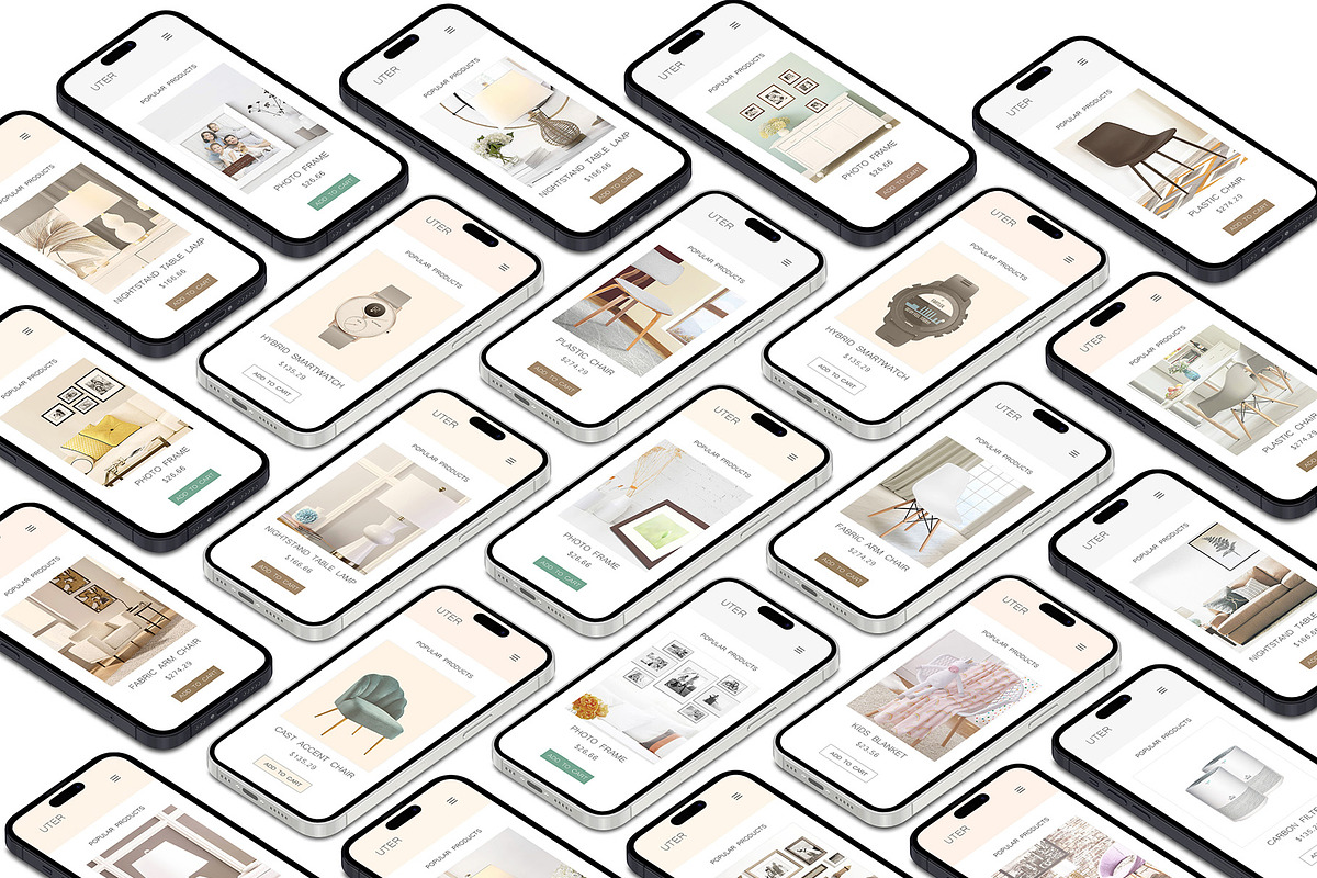 ALL 3D iPHONE MOCK-UP BUNDLE VOL-1, an iPhone Mockup by Graphicsworld125 (Photo 10 of 62)