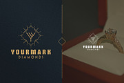 Art Deco A-Z Logo Templates, a Branding & Logo Template by VP Fonts (Thumbnail 26 of 29)