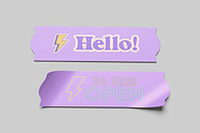 Sticker Mockup, a Product Mockup by NyakBiett (Thumbnail 5 of 5)