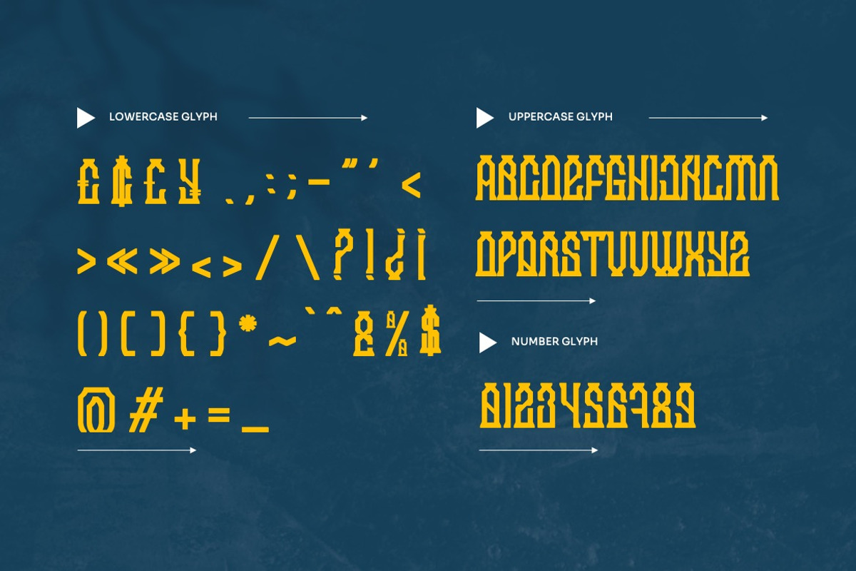 Blakerz - Unique Sans Serif Font, a Sans Serif Font by Dhabee (Photo 5 of 8)