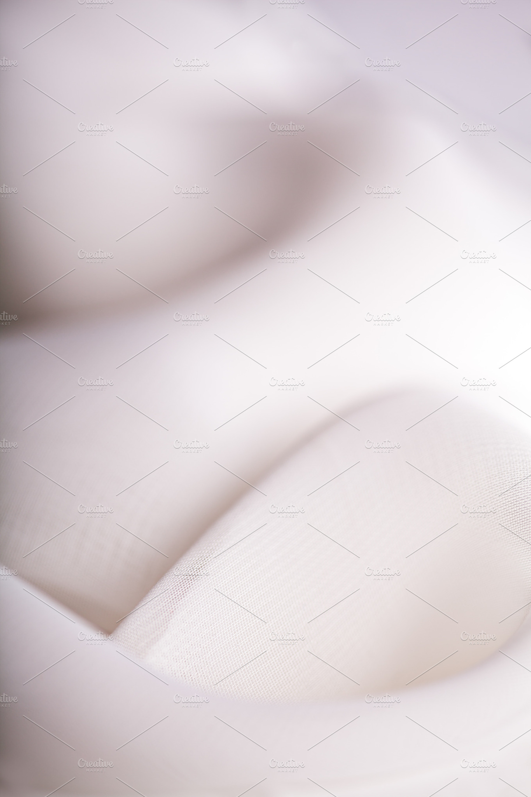 Abstract soft white fabric backgroun