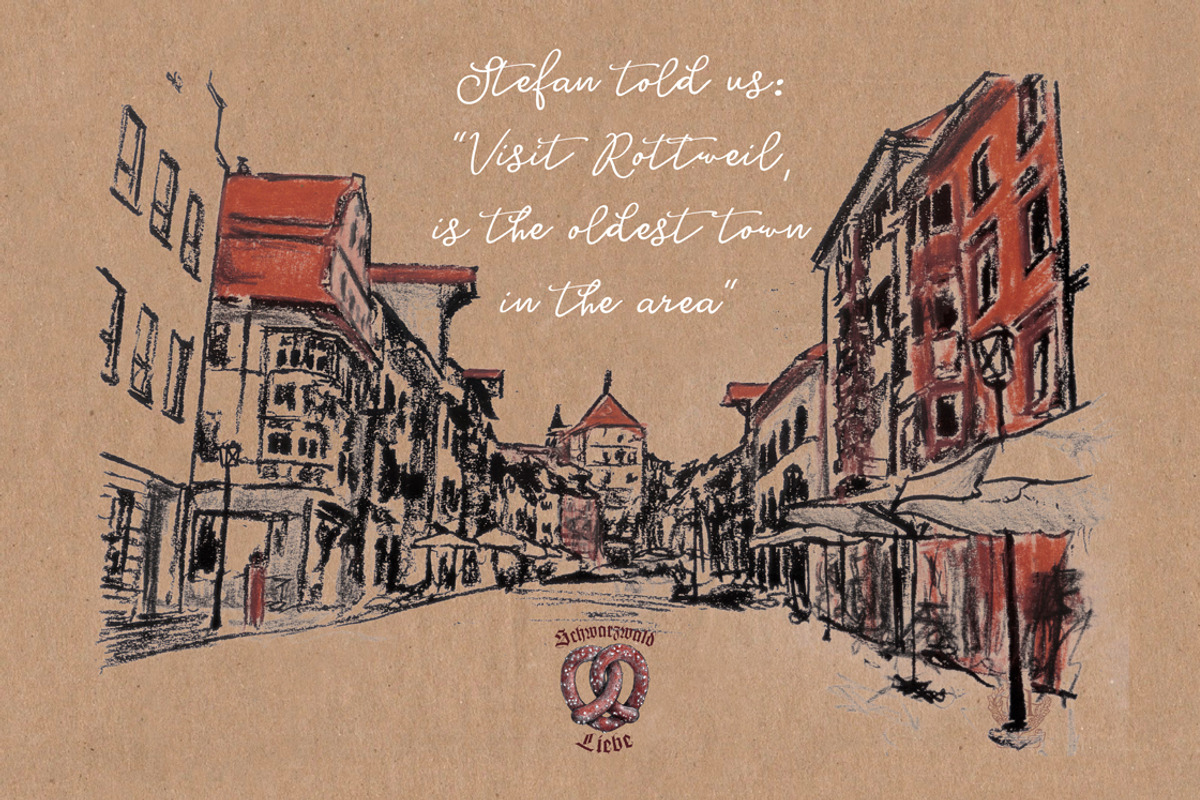 Schwarzwald Liebe - Travel Sketches, a Food Illustration by Andrea Tardivo (Photo 3 of 8)