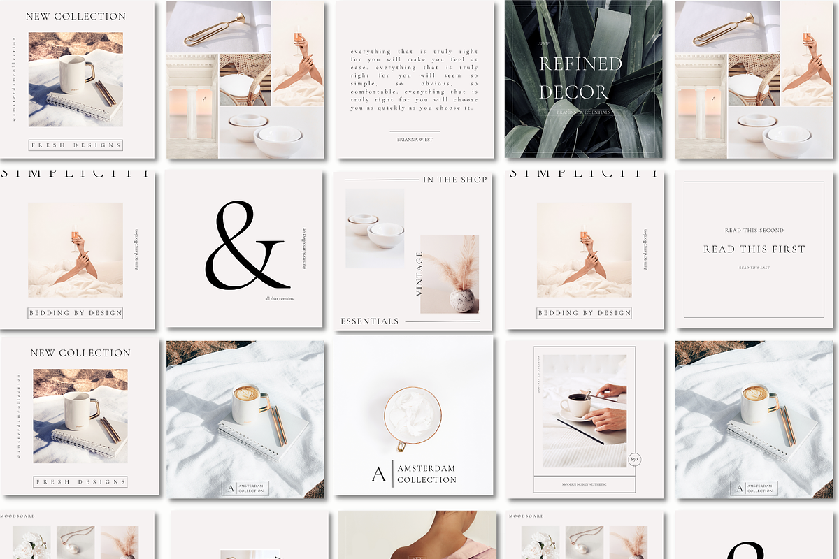 Simple Instagram Template, a Templates & Theme by The Edits Shop (Photo 2 of 9)