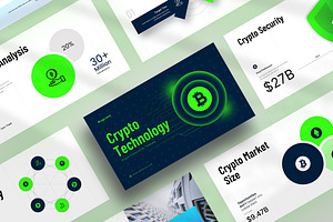 Cryptocurrency Presentation, a Presentation Template by KreateTribe