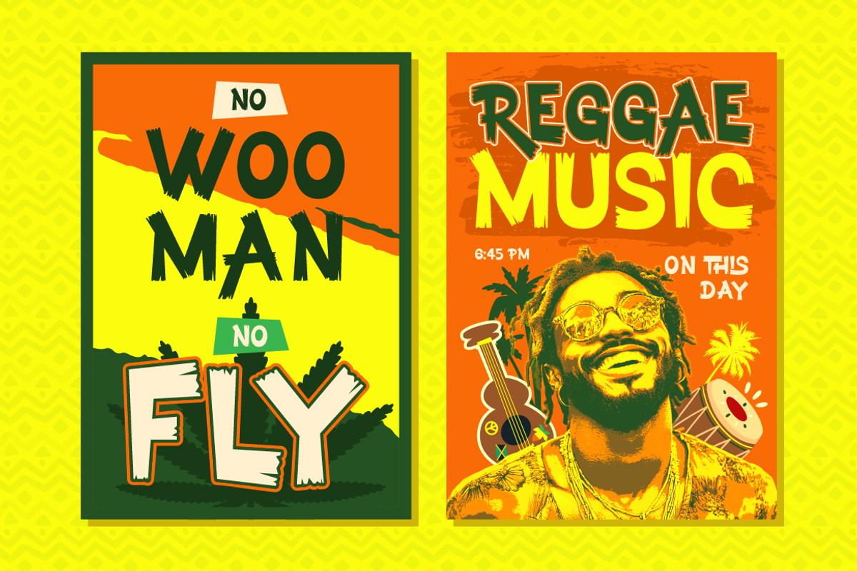 Yomanica - Reggae Display, a Sans Serif Font by Artisan Themes (Photo 5 of 12)