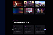 NFT’SFeo - Marketplace Website Templ, an UI Kit Template by ArtGalaxy (Thumbnail 4 of 5)